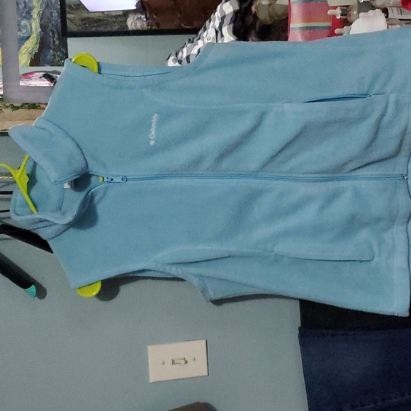 Fleece Columbia Vest - Picture 1 of 1